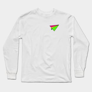 Color paper airplane Long Sleeve T-Shirt